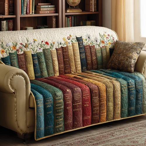Suzon - Housse de canapé matelassée Motif Décoratif