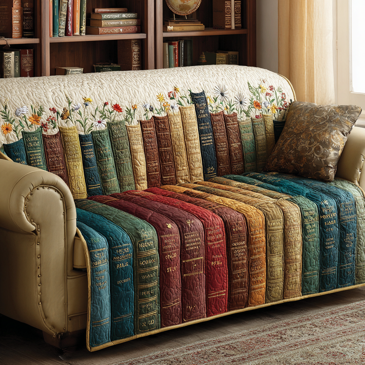 Suzon - Housse de canapé matelassée Motif Décoratif