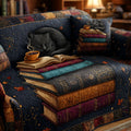 יהב - כיסוי ספה מרופד מראה קטיפתי