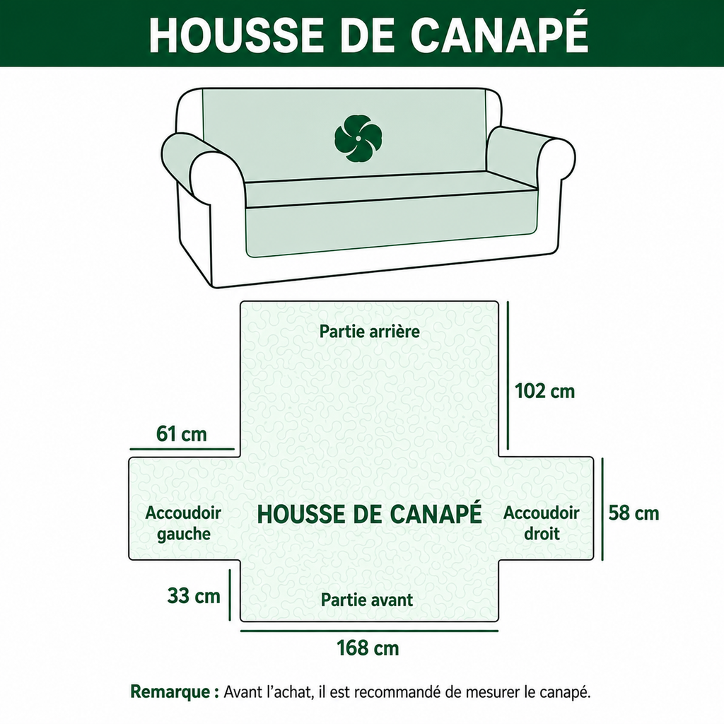 עינב - כיסוי ספה מרופד פינה קריאה